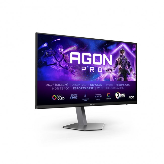 AOC AGON PRO AG276QZD2 computer monitor 67.8 cm (26.7 AOC AGON PRO AG276QZD2 computer monitor 67.8 cm (26.7