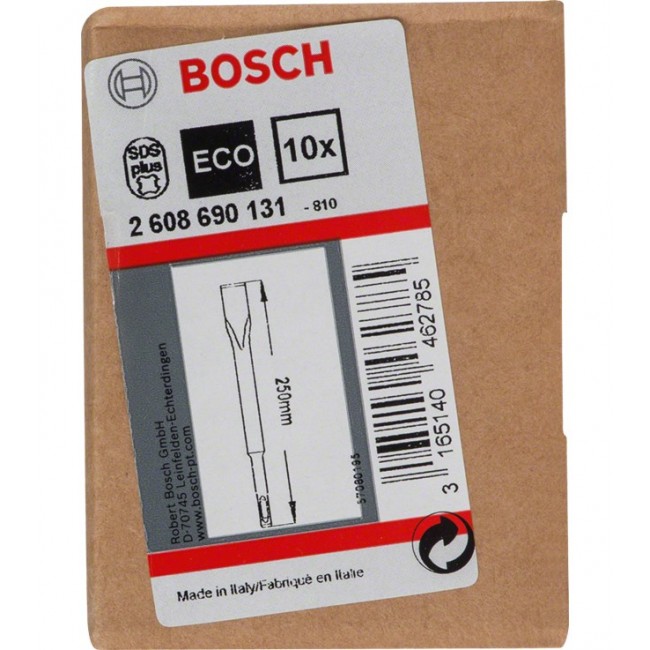 Bosch 2 608 690 131 drill bit Flat chisel drill bit 10 pc(s) Bosch 2 608 690 131 drill bit Flat chisel drill bit 10 pc(s)