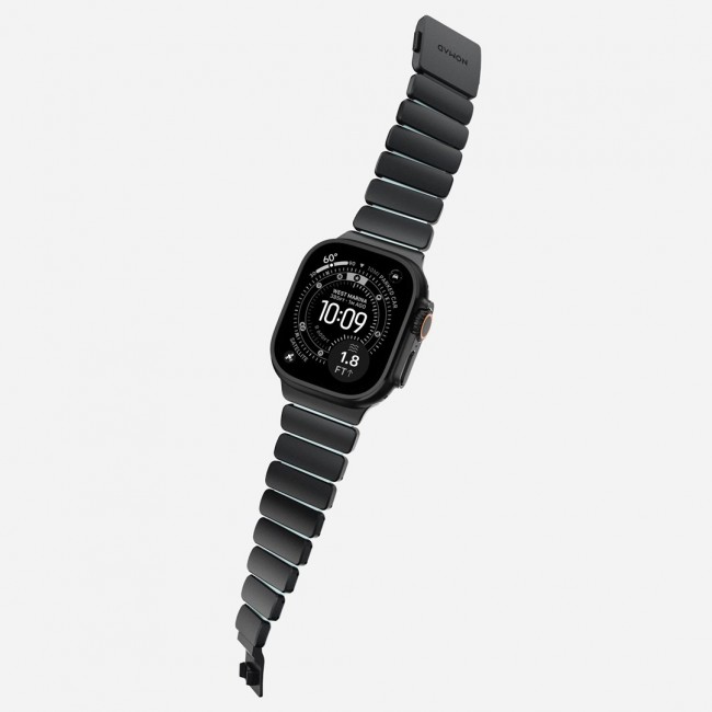 Nomad NM009896858 smart wearable accessory Band Black Titanium