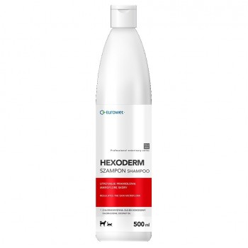 EUROWET Hexoderm - shampoo for dogs and cats - 500ml