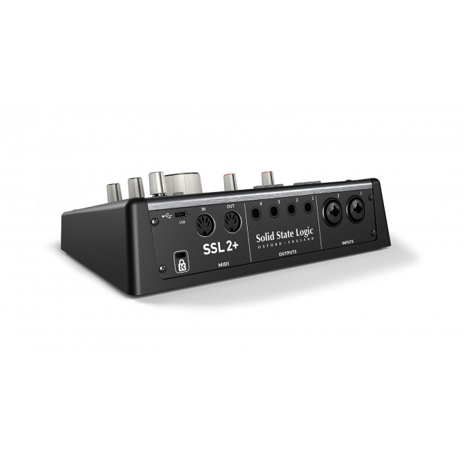 Solid State Logic SSL2+ MKII - Interfaz de audio USB-C 2x2