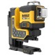 18V XR 3x360 Green Remote Control Laser