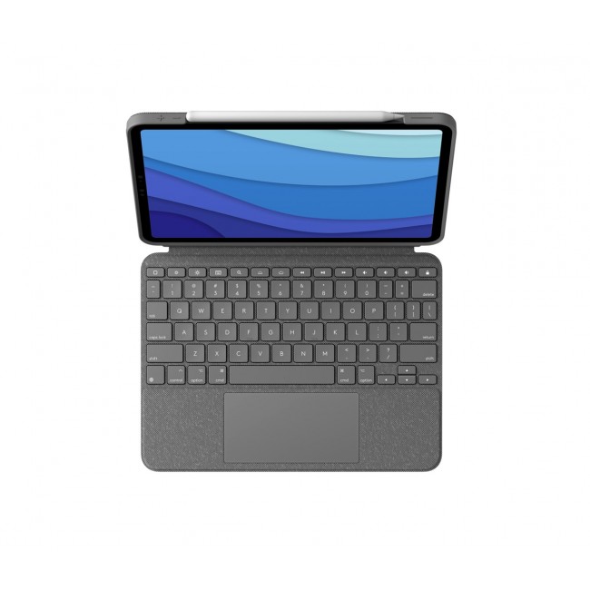 Logitech Combo Touch QWERTZ German Smart Connector Gray Logitech Combo Touch QWERTZ German Smart Connector Gray