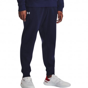 Under Armour Rival Fleece Joggers Men's Pants Navy Blue 1379774 410 2XL