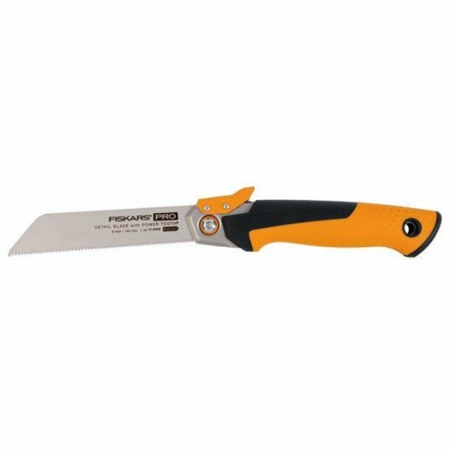 Fiskars Pro PowerTooth Pruning saw 15 cm Black, Silver, Yellow