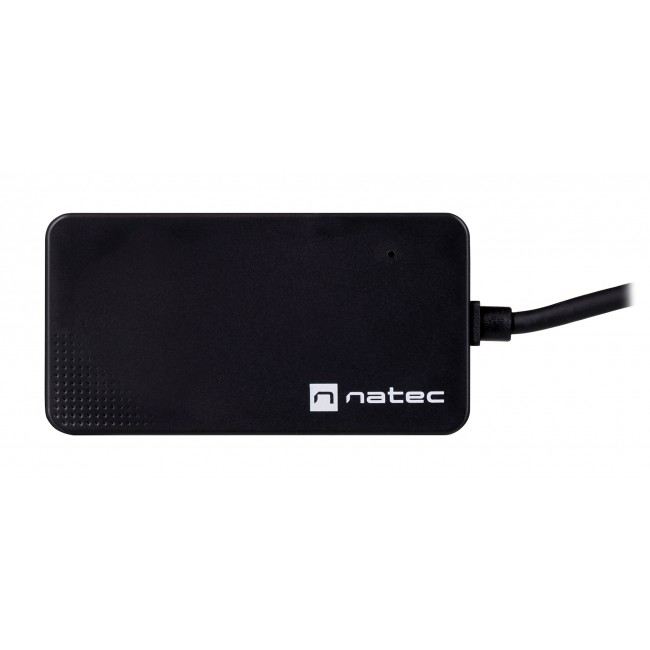 NATEC Hub USB 3.0 Moth (4 ports, black)