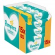 Pampers Sensitive Baby Wipes 15 Packs 1200 Wipes