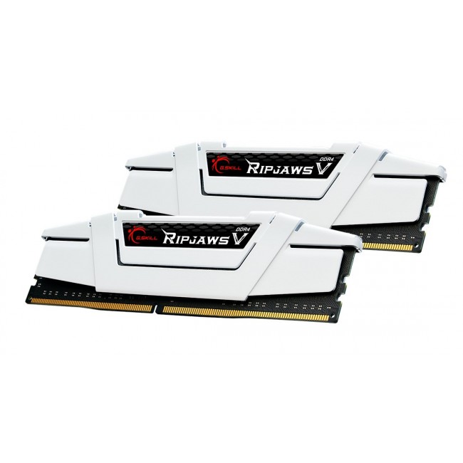 G.SKILL RIPJAWSV DDR4 2X16GB 3200MHZ CL16 XMP2 WHITE