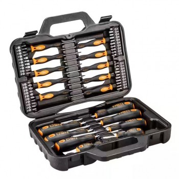 NEO TOOLS screwdriver and bit set, 58 pcs