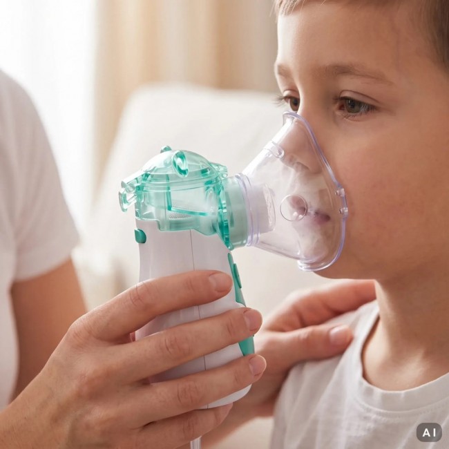 OROMED ORO-MESH BABY GREEN Inhaler