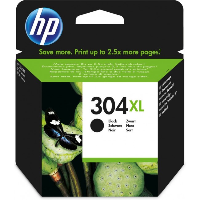 HP 304XL Black Original Ink Cartridge HP 304XL Black Original Ink Cartridge