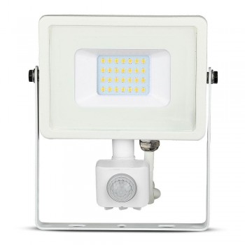 LED projector V-TAC VT-20-S-B 20W SAMSUNG CHIP Motion sensor 6400K 1600lm (SKU 450) White