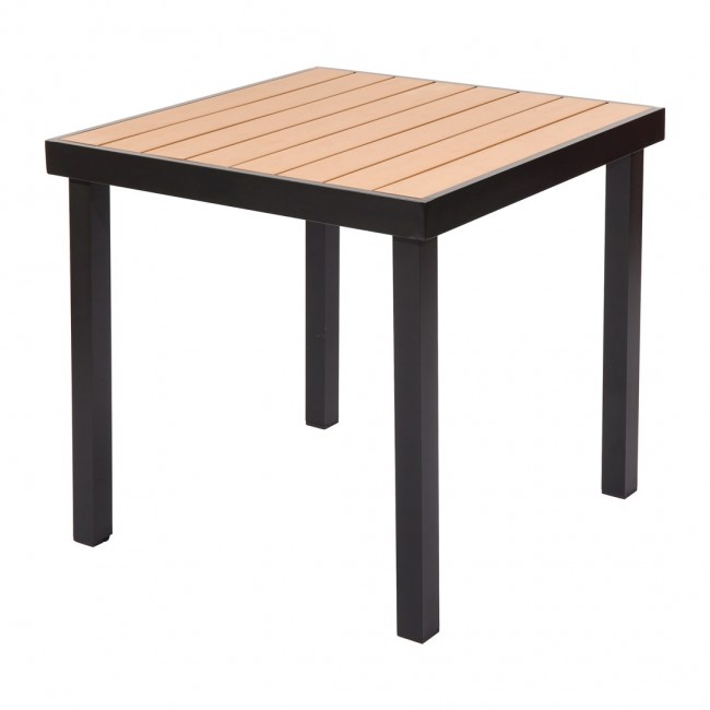 Garden table IZZY 4-seater 79x79x74 brown/black Garden table IZZY 4-seater 79x79x74 brown/black