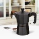 Maestro 3 cup coffee machine MR-1666-3-BLACK black Maestro 3 cup coffee machine MR-1666-3-BLACK black