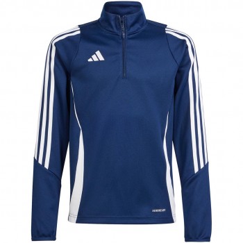 Sweatshirt for kids adidas Tiro 24 Training Top navy blue IR9360 140cm