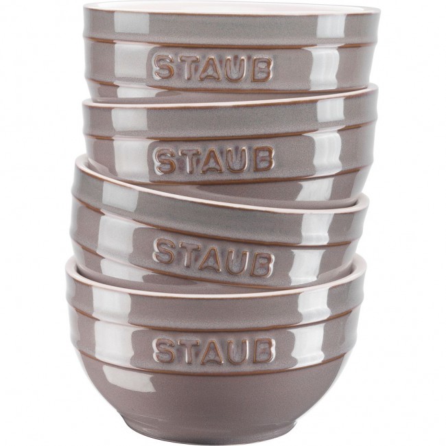 Staub Ceramique ramekin 700 ml Grey Round Staub Ceramique ramekin 700 ml Grey Round