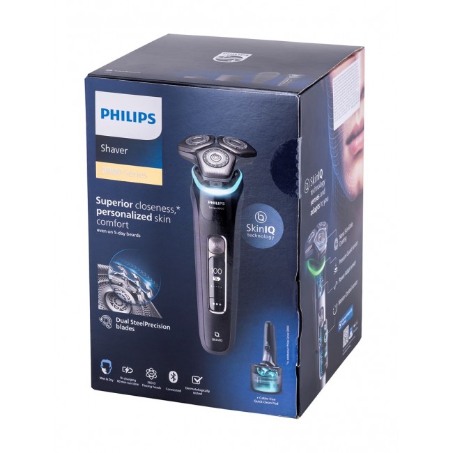 Philips SHAVER Series 9000 S9976/55 men's shaver Rotation shaver Trimmer Black Philips SHAVER Series 9000 S9976/55 men's shaver Rotation shaver Trimmer Black