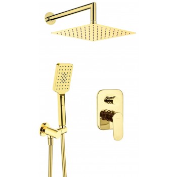 Concealed shower set