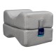 Orthopaedic two-piece lower limb cushion - TIMAGO SPACER Grey