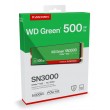 Western Digital Green WD SN3000 NVMe SSD POWERED BY SANDISK 500 GB Western Digital Green WD SN3000 NVMe SSD POWERED BY SANDISK 500 GB