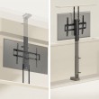 Maclean electric ceiling/floor mount, extendable, 43''-88'', VESA 600x400, max 60kg, 100-240V AC,50/60Hz Maclean electric ceiling/floor mount, extendable, 43''-88'', VESA 600x400, max 60kg, 100-240V AC,50/60Hz