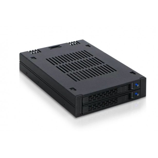 Icy Dock MB742SP-B drive bay panel Black