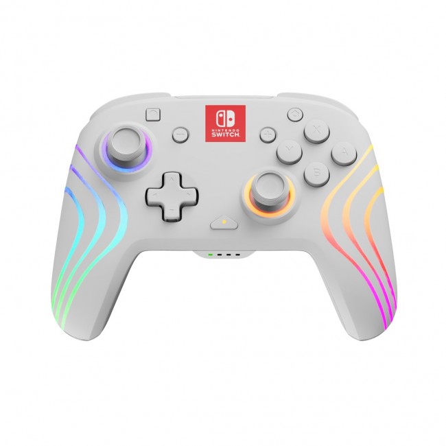 PDP Afterglow Wave White USB Gamepad Analogue / Digital Nintendo Switch, Nintendo Switch Lite, Nintendo Switch OLED PDP Afterglow Wave White USB Gamepad Analogue / Digital Nintendo Switch, Nintendo Switch Lite, Nintendo Switch OLED