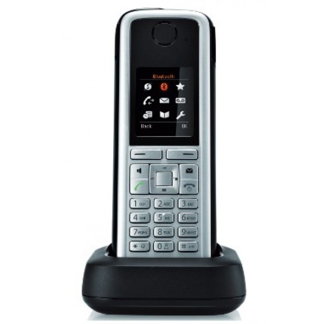 Unify OpenStage M3 handsets DECT telephone Caller ID Black, Silver