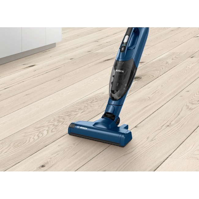 Bosch Serie 2 BBHF216 stick vacuum/electric broom 2-in-1 stick vacuum Battery Dry Bagless Blue