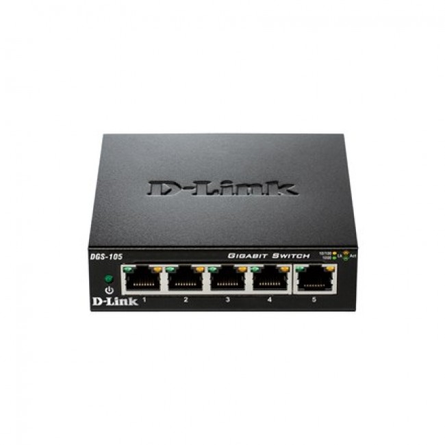 D-Link DGS 105 - switch - 5 porte