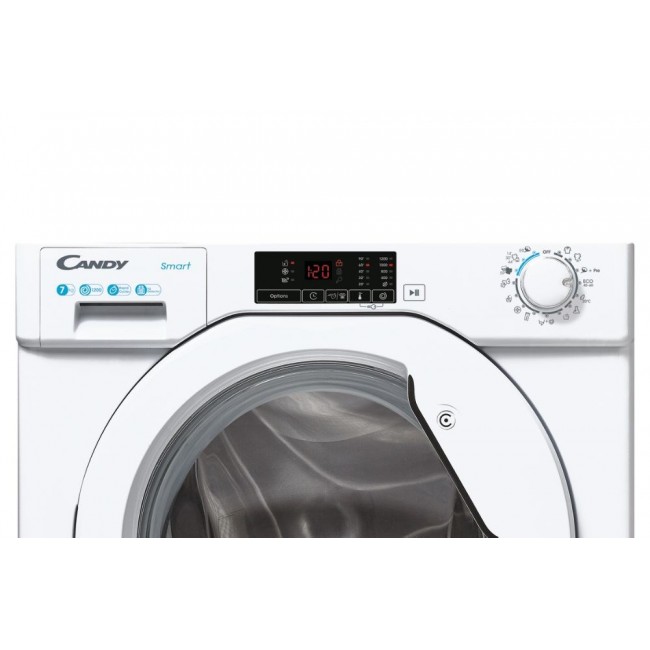 Candy Smart CBW 27D1E-S washing machine Front-load 7 kg 1200 RPM White