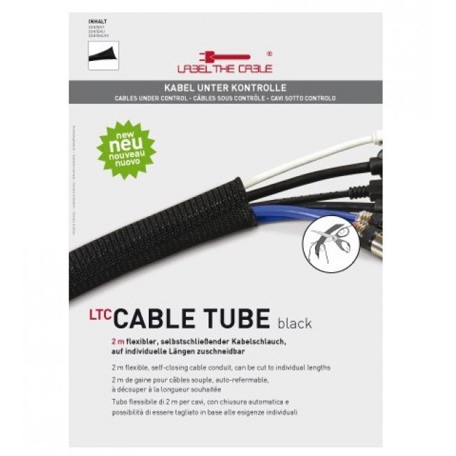 Label-the-cable CABLE TUBE cable tie Polyester Black 1 pc(s)