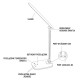 Montis Lampka biurkowa wielofunkcyjna LED MT042 table lamp White Montis Lampka biurkowa wielofunkcyjna LED MT042 table lamp White