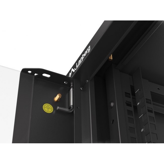 Lanberg WFFA-5604-10B rack cabinet 4U Wall mounted rack Black