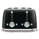 Smeg 50's Style Toaster TSF03BLEU Black Smeg 50's Style Toaster TSF03BLEU Black