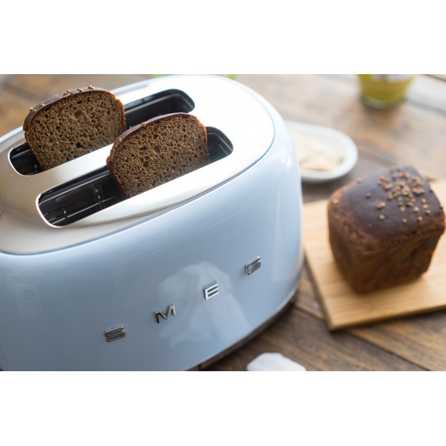 Smeg 50's Style Toaster TSF01PBEU Pastel Blue Smeg 50's Style Toaster TSF01PBEU Pastel Blue