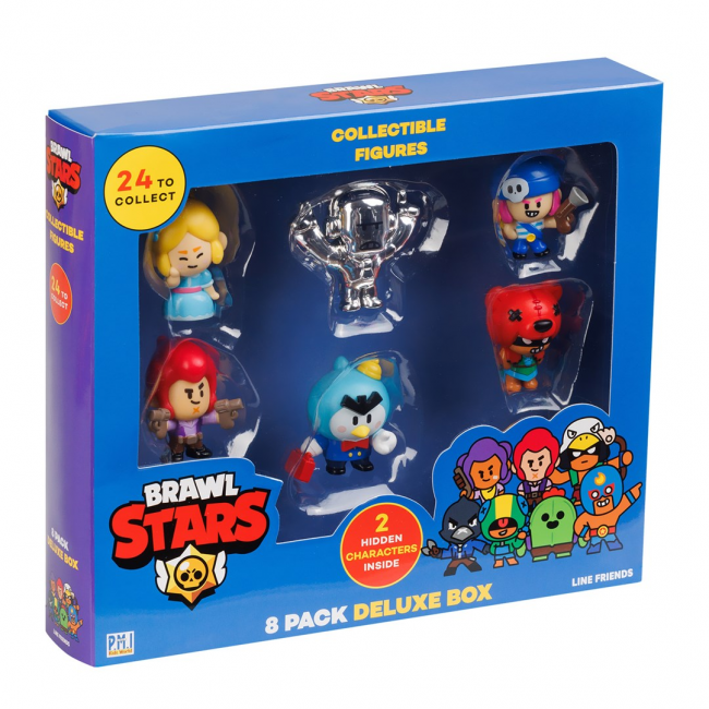 BRAWL STARS S1 FIGURES - 8 PACK DELUXE BOX VER.B BRAWL STARS S1 FIGURES - 8 PACK DELUXE BOX VER.B