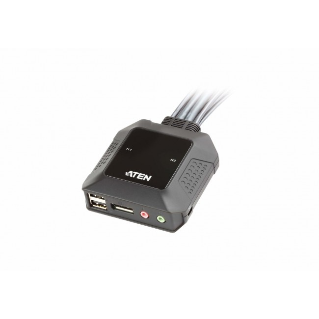 ATEN 2-Port USB DisPlayPort Cable KVM Switch ATEN 2-Port USB DisPlayPort Cable KVM Switch