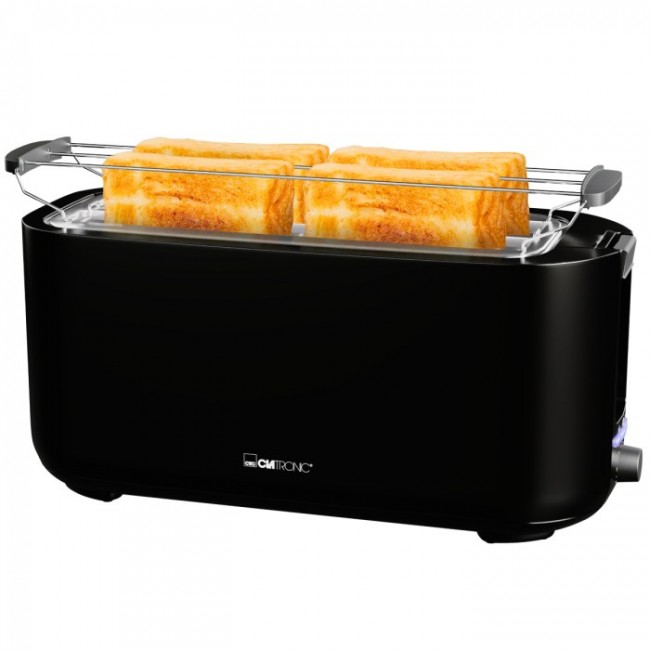 Clatronic TA 3802 4 slice(s) 1400 W Black Clatronic TA 3802 4 slice(s) 1400 W Black