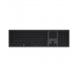 KeySonic KSK-8023BTRF (DE) keyboard Universal Bluetooth QWERTZ German Anthracite, Black KeySonic KSK-8023BTRF (DE) keyboard Universal Bluetooth QWERTZ German Anthracite, Black