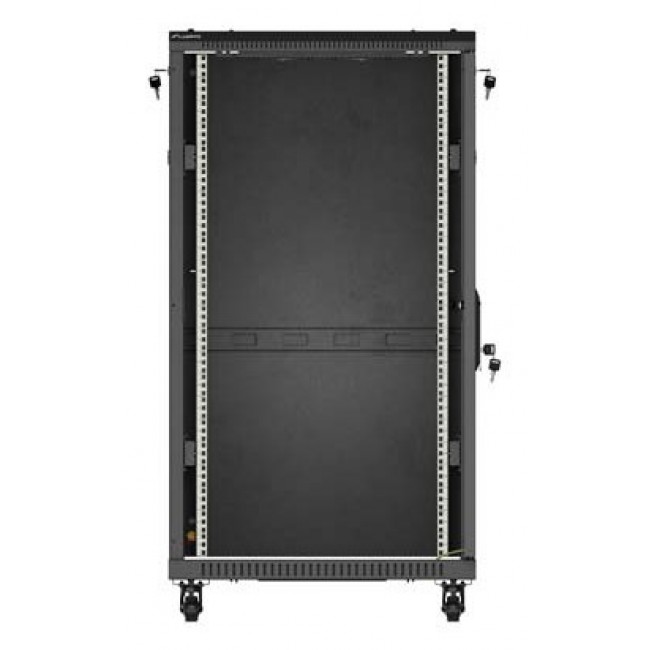 Lanberg FF01-6222-12B rack cabinet 22U Freestanding rack Black Lanberg FF01-6222-12B rack cabinet 22U Freestanding rack Black