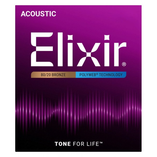 Elixir 11100 Medium (13-56) PW - acoustic guitar strings Elixir 11100 Medium (13-56) PW - acoustic guitar strings