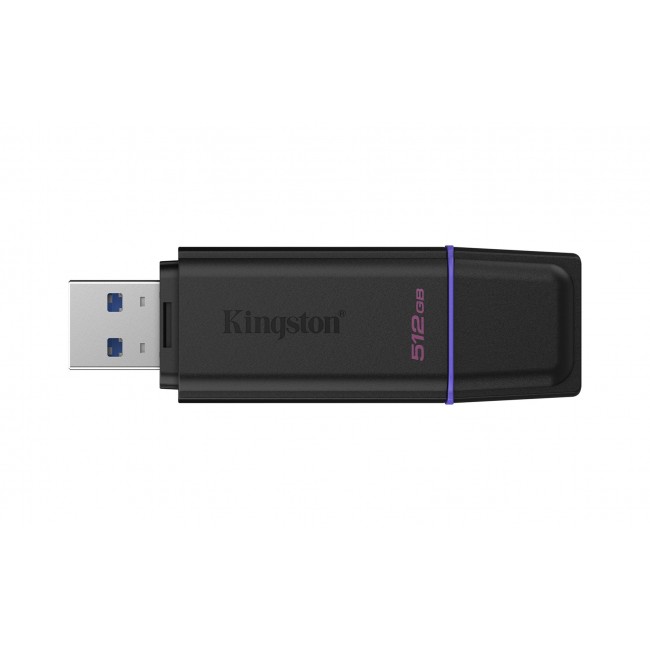 Kingston Technology DataTraveler 512GB Portable USB 3.2 Gen 1 Exodia Black/Purple Kingston Technology DataTraveler 512GB Portable USB 3.2 Gen 1 Exodia Black/Purple