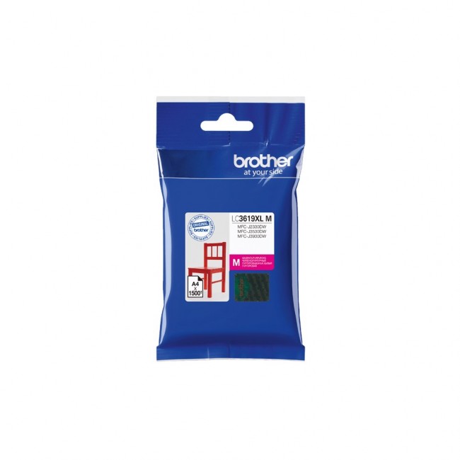 Brother LC-3619XLM ink cartridge 1 pc(s) Original Magenta Brother LC-3619XLM ink cartridge 1 pc(s) Original Magenta