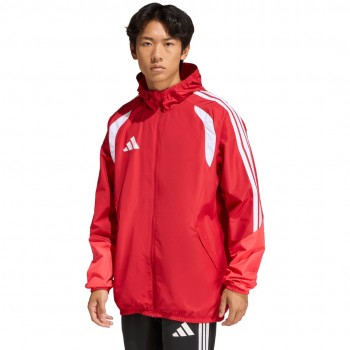 Kurtka męska adidas Tiro 26 Competition All Weather czerwona KB0134 XL