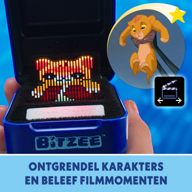 Bitzee , Disney with 30 Interactive Characters Inside, Reacts to Swipes, Tilts & Taps, Disney Toys & Digital Pet Boys & Girls Toys