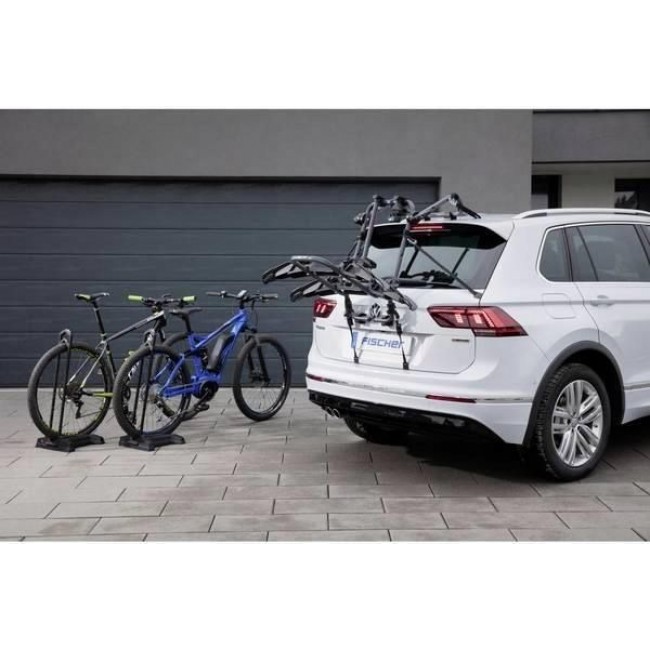 Fischer ProlineEvo 2 car bike rack, holds 2 bikes, 45kg
