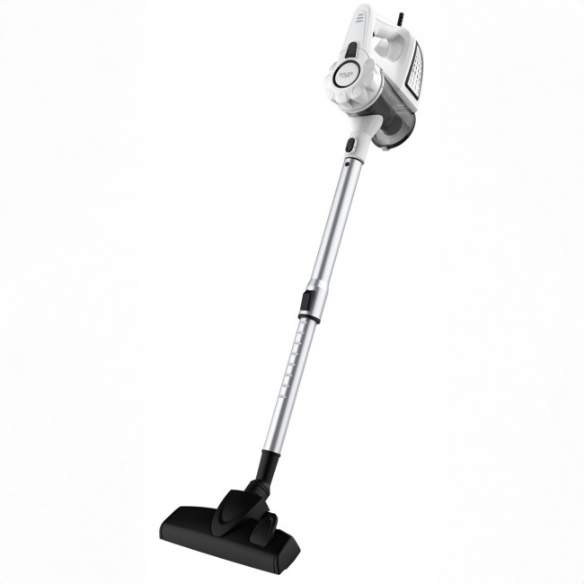 Adler AD 7036W stick vacuum/electric broom 2-in-1 stick vacuum AC Dry Bagless 1.5 L Black, White