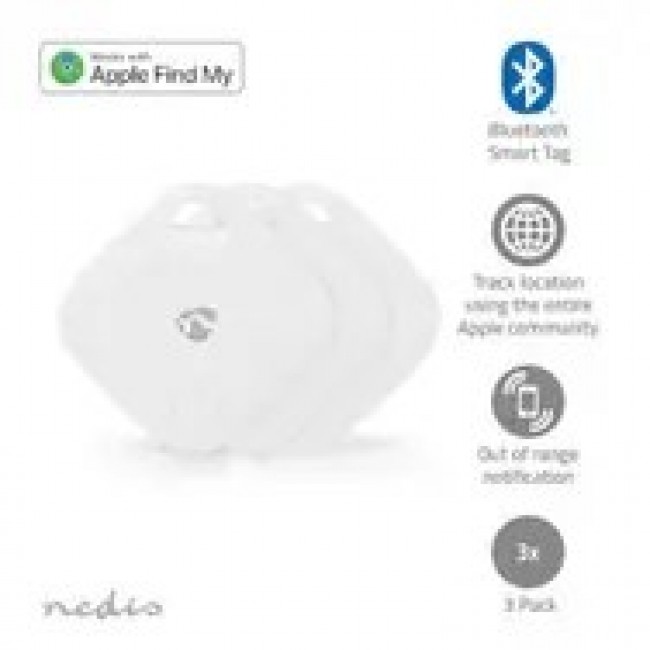 Nedis Bluetooth Smart Tag, 3-pack