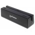 Manhattan USB-A Magnetic Strip Card Reader, Triple Track Reader, Keyboard Wedge Decoder, Cable 1.5m, Black, Three Year Warranty